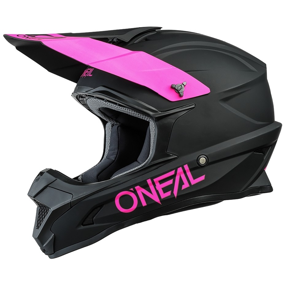 Oneal 1Srs Helmetolid Cross Enduro Motorcycle Helmet Black Pink