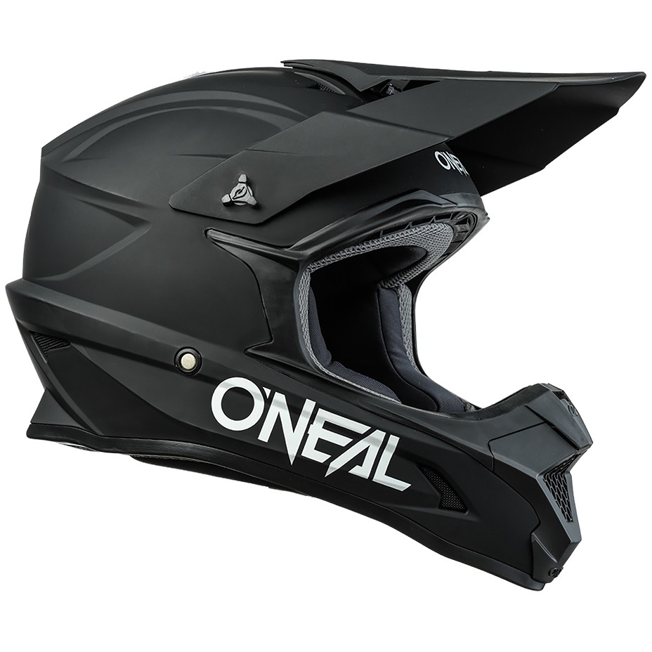 Oneal 1Srs Helmetolid Cross Enduro Motorcycle Helmet Black