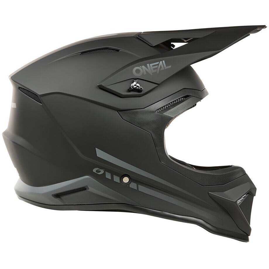 Oneal 1SRS SOLID Cross Enduro Motorcycle Helmet Matt Black