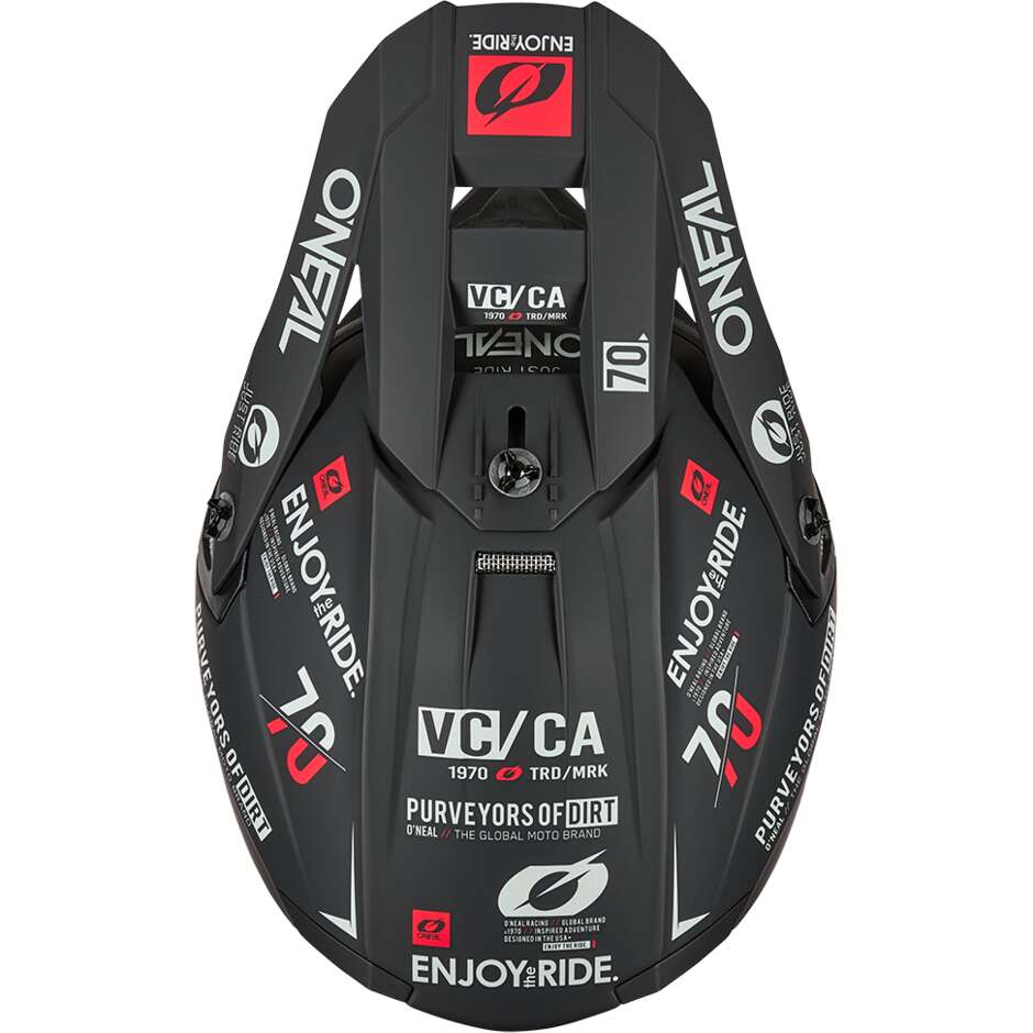 O'NEAL 5SRS BRAND Cross Enduro Motorcycle Helmet Black Grey