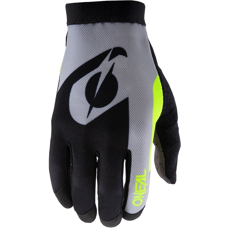 Oneal Amx Glove Altitude Cross Enduro Motorcycle Gloves Black Yellow