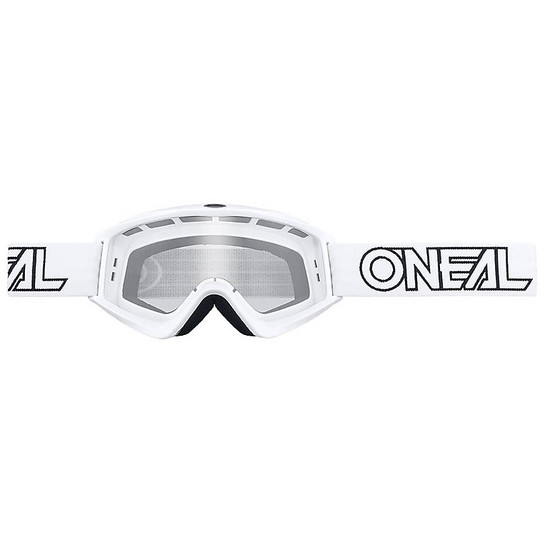 O'Neal B-Zero White Moto Cross Enduro Goggles
