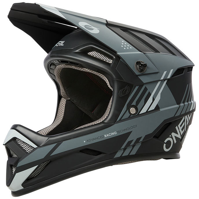 Oneal BACKFLIP STRIKE V.23 Full Face Bike Helmet Black Gray