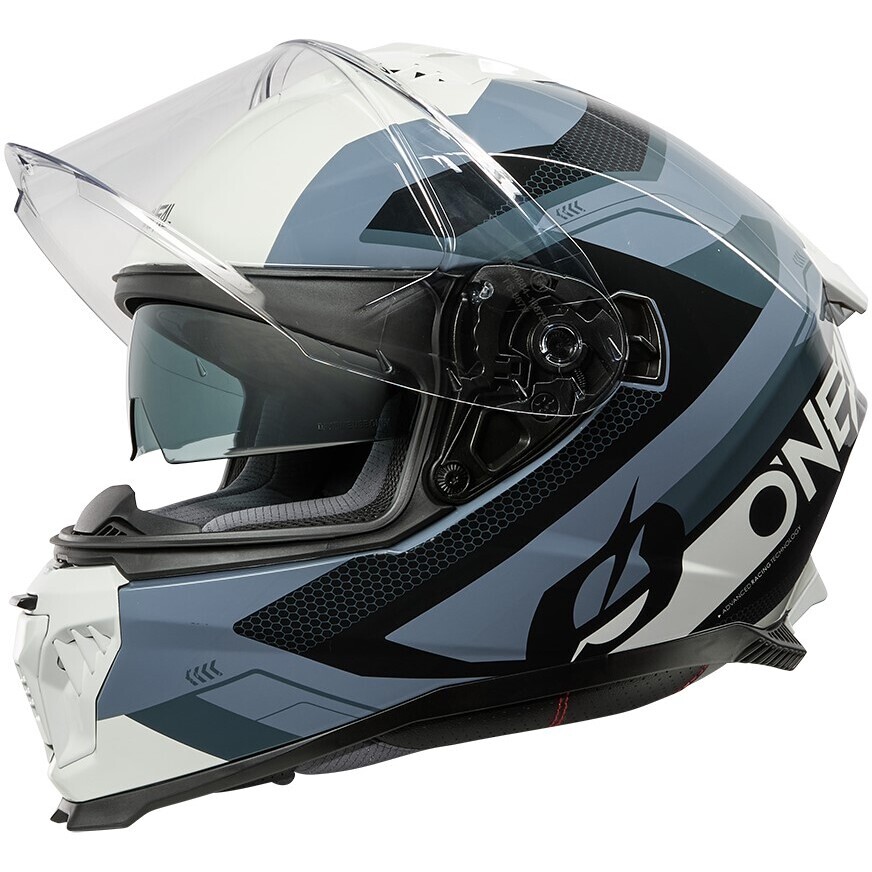 Casco Moto Integrale Oneal Challenger Exo Nero Grigo V.25