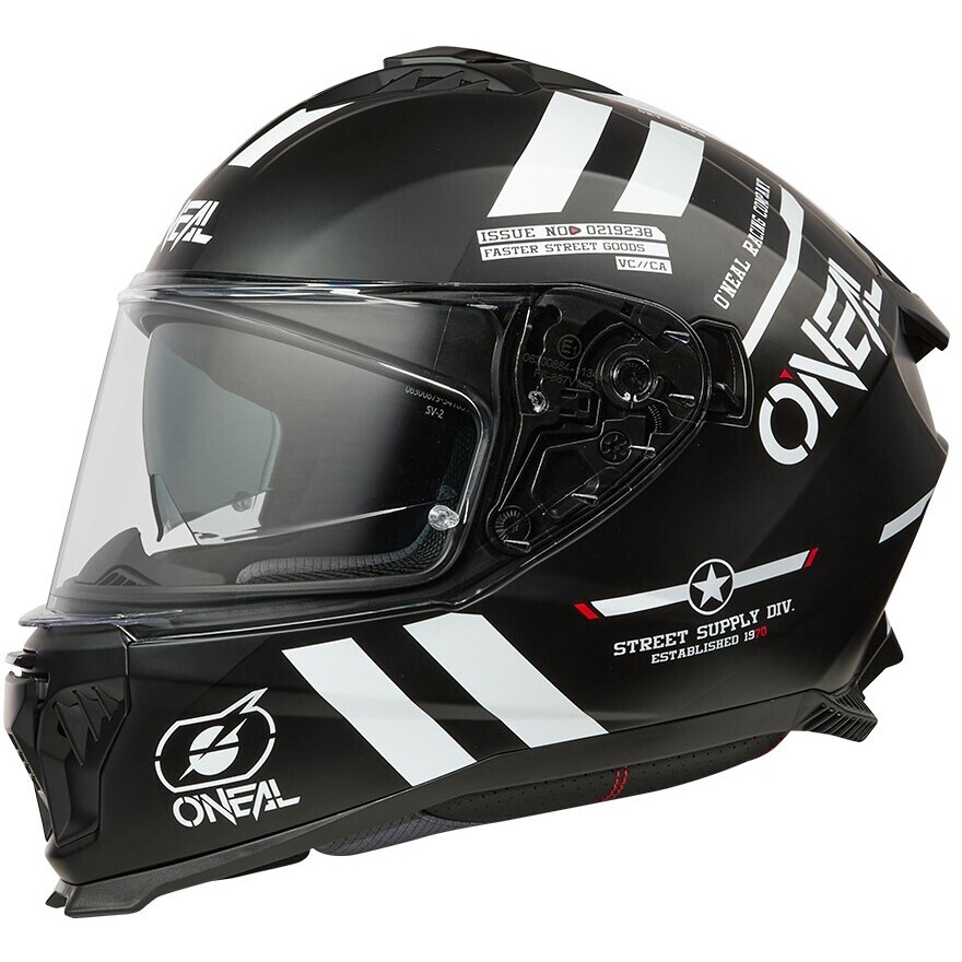 Oneal Challenger WARHAWK Full Face Motorcycle Helmet Black V.25