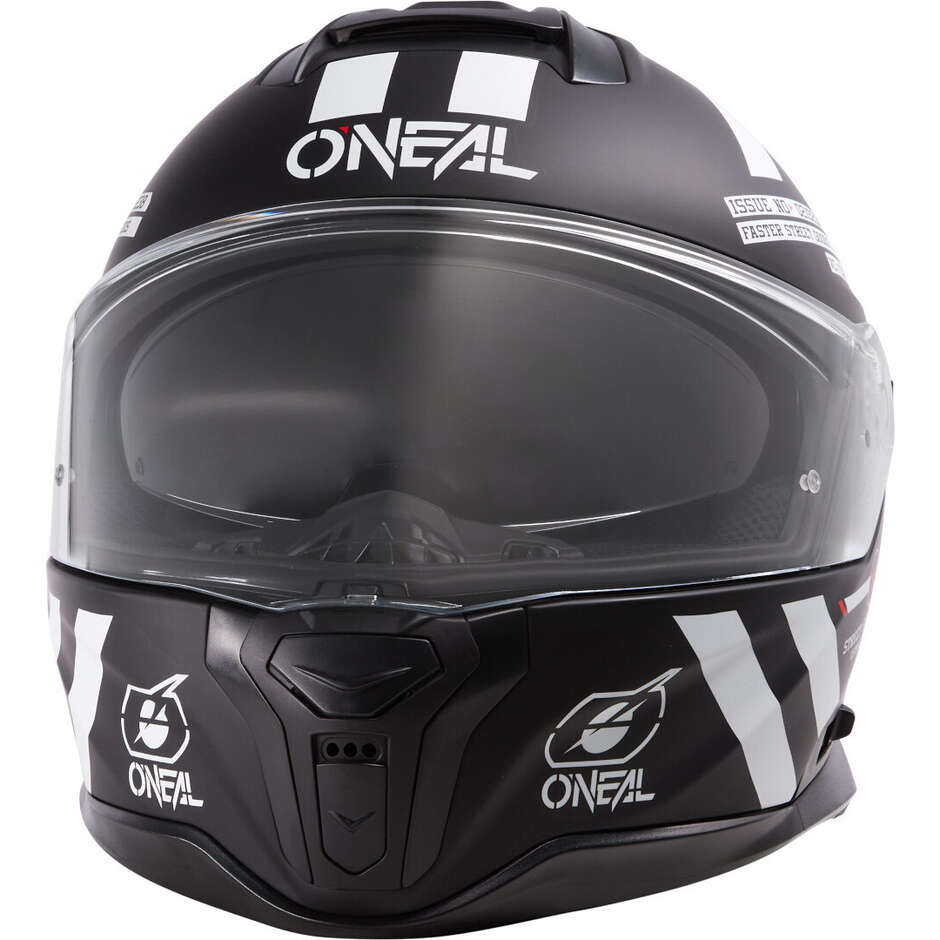 O'neal CHALLENGER WARHAWK Full Face Motorcycle Helmet Black/White