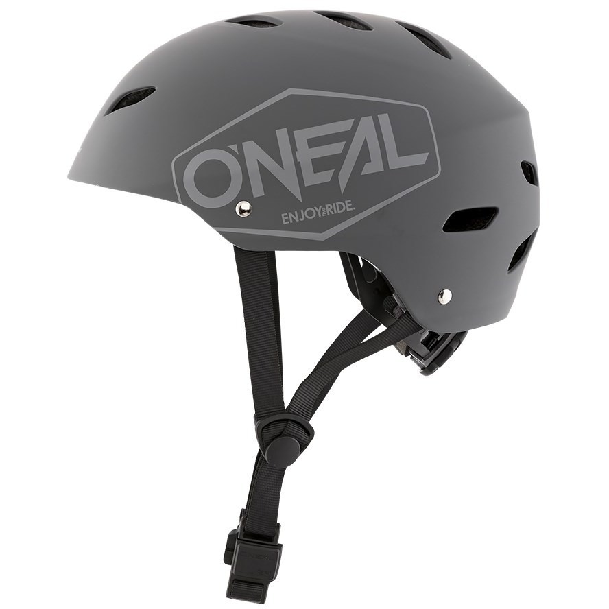 Oneal Child Helmet Mtb eBike Lid Plain Gray