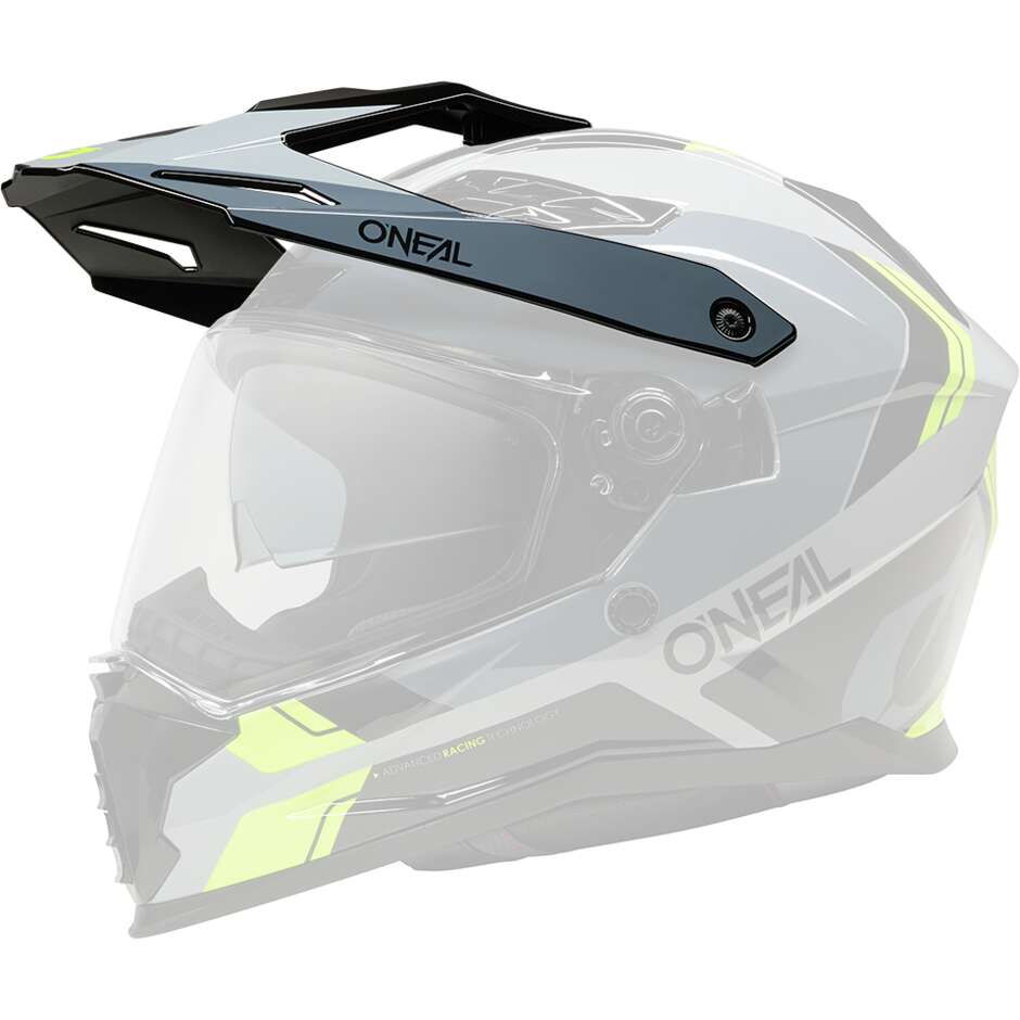 O'NEAL D-SRS NOMAD Visor Black Grey Fluorescent Yellow