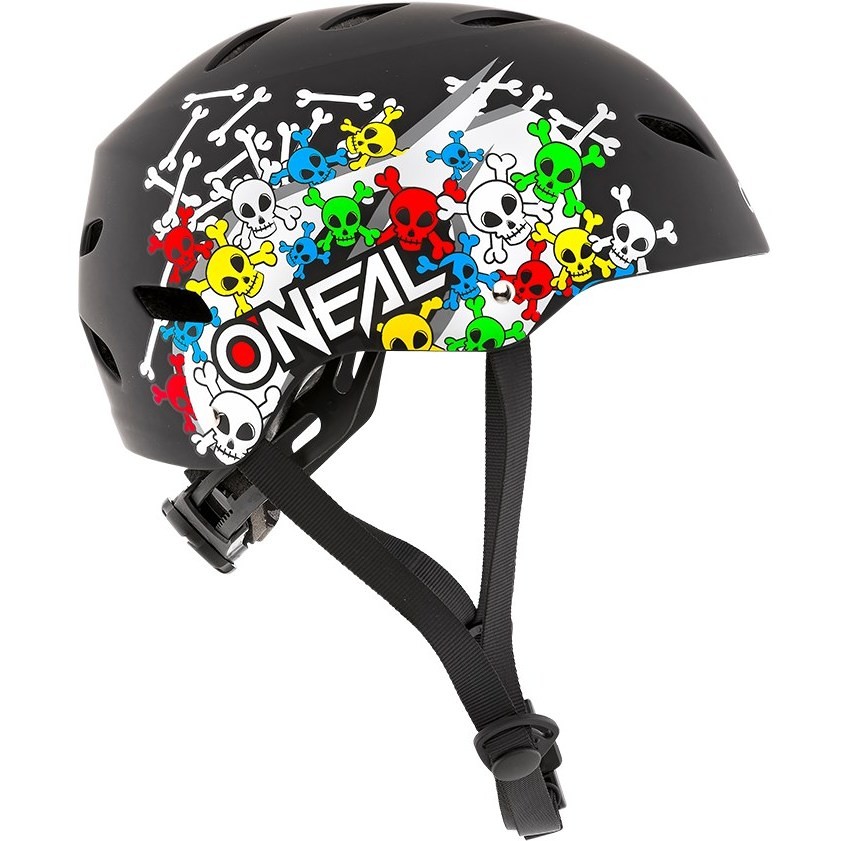Oneal Dirt Bike Helm Kind Mtb eBike Schädel Schwarz
