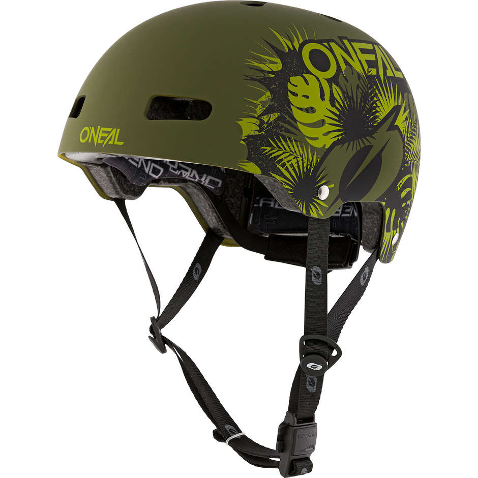 Oneal Dirt Mtb eBike Lid Plant Green Bicycle Helmet