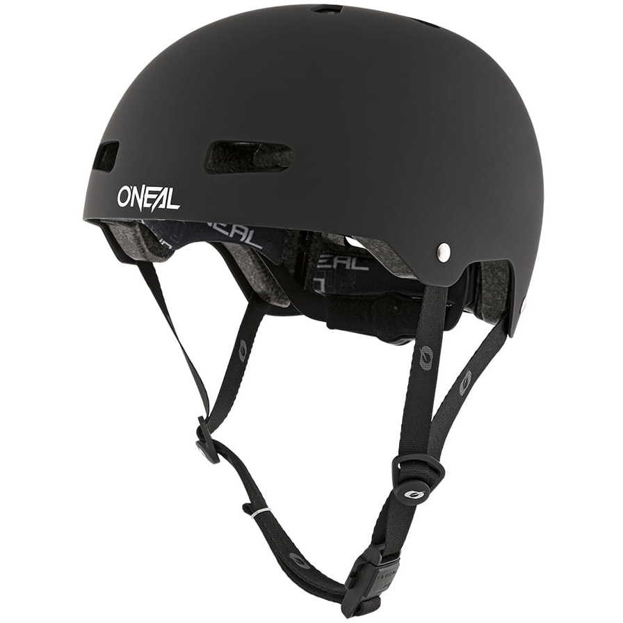 Oneal Dirt Mtb eBike Lid Solid Bicycle Helmet Black