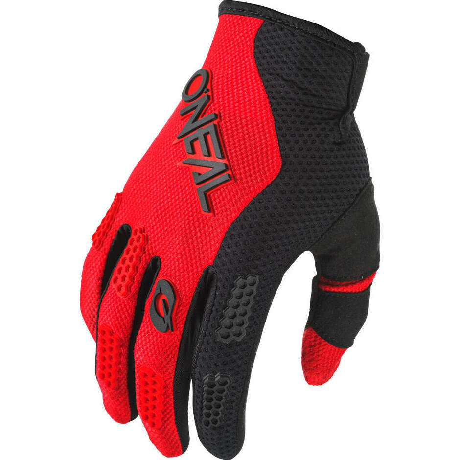 O'neal ELEMENT Cross Enduro Motorcycle Gloves Black/Red