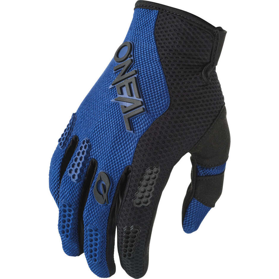 O'neal ELEMENT Cross Enduro Motorcycle Gloves for Children Black/Blue