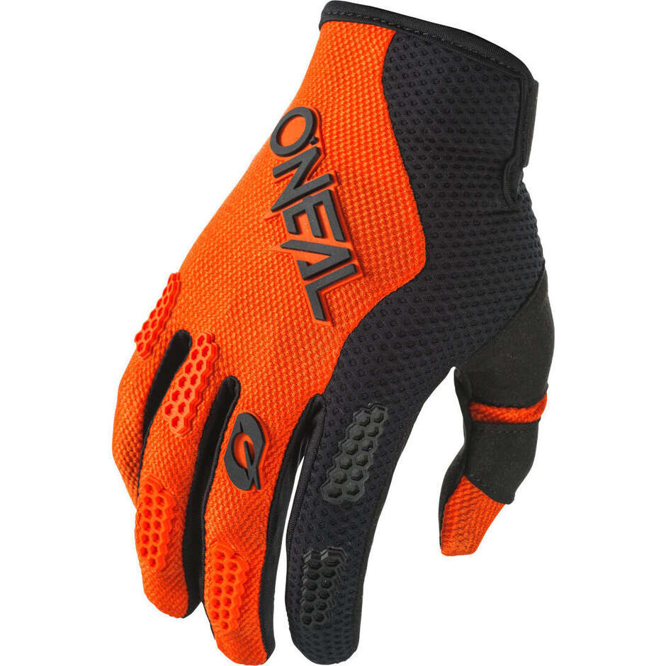 O'neal ELEMENT Cross Enduro Motorcycle Gloves for Children Black/Orange