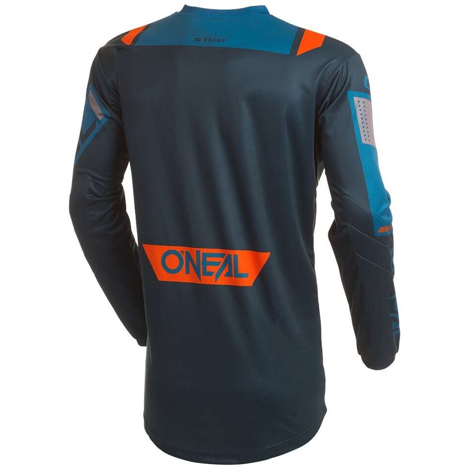 Oneal ELEMENT FACTOR Blue Orange Cross Enduro Motorcycle Jersey