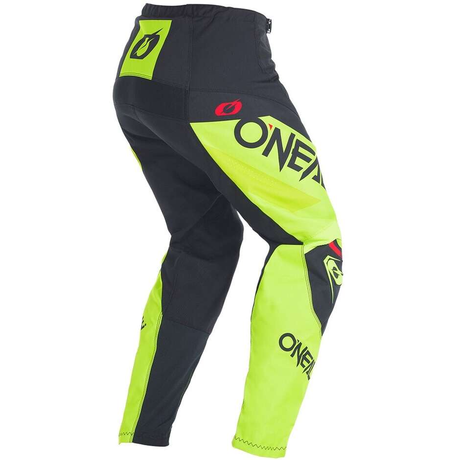Oneal ELEMENT FACTOR Motocross Enduro Pants Black Yellow