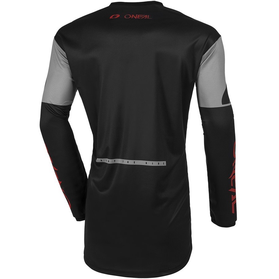 Oneal ELEMENT Jersey BRAND V.23 Cross Enduro Motorcycle Jersey Black Red