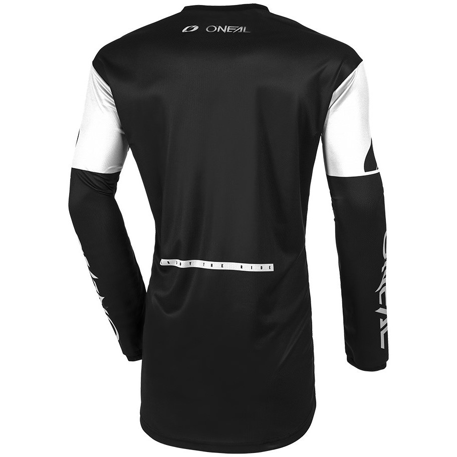 Oneal ELEMENT Jersey BRAND V.23 Cross Enduro Motorcycle Jersey Black White