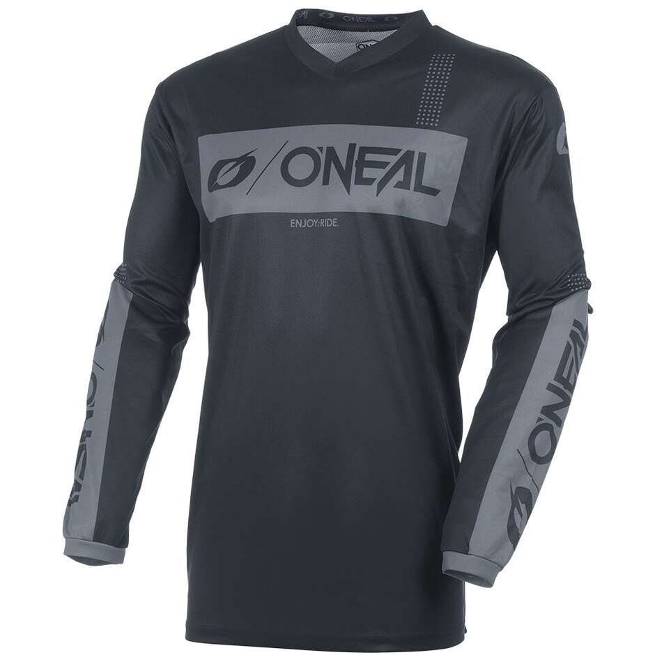 Oneal ELEMENT RACEWEAR Motocross Enduro Jersey Black Grey