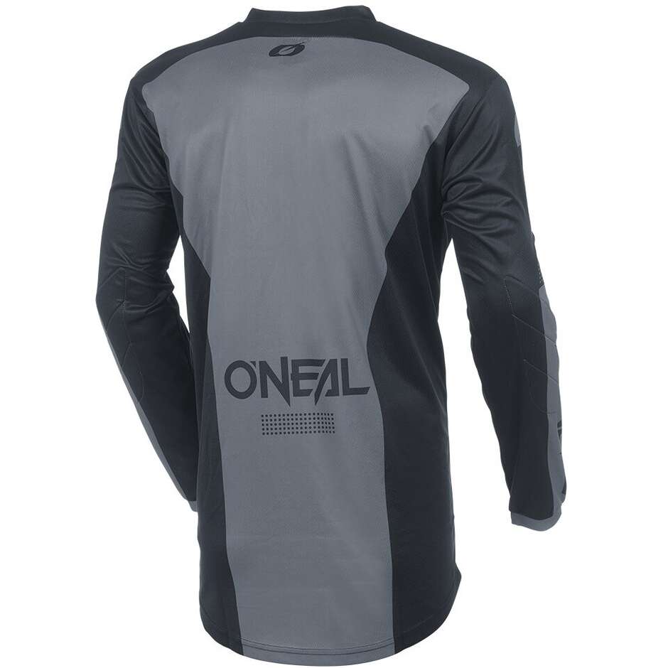 Oneal ELEMENT RACEWEAR Motocross Enduro Trikot Schwarz Grau