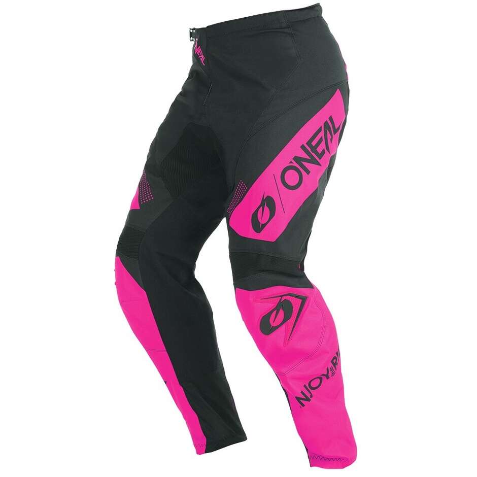 Oneal ELEMENT RACEWEAR Women's Cross Enduro Motorcycle Pants Black Pink