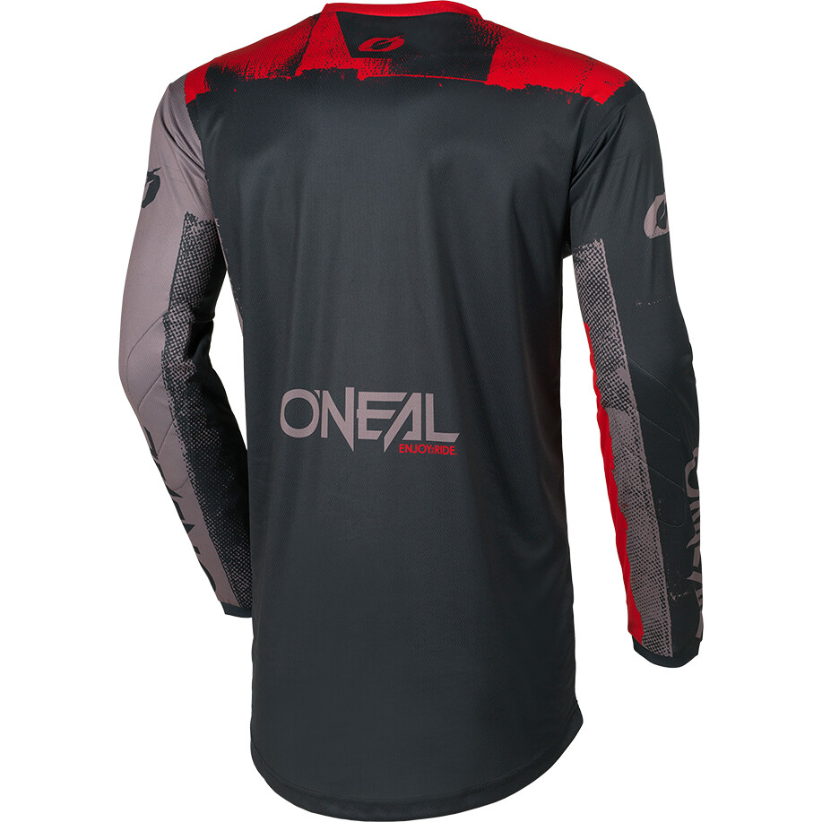 O'NEAL ELEMENT ROLLER Cross Enduro Motorcycle Jersey Grey Red