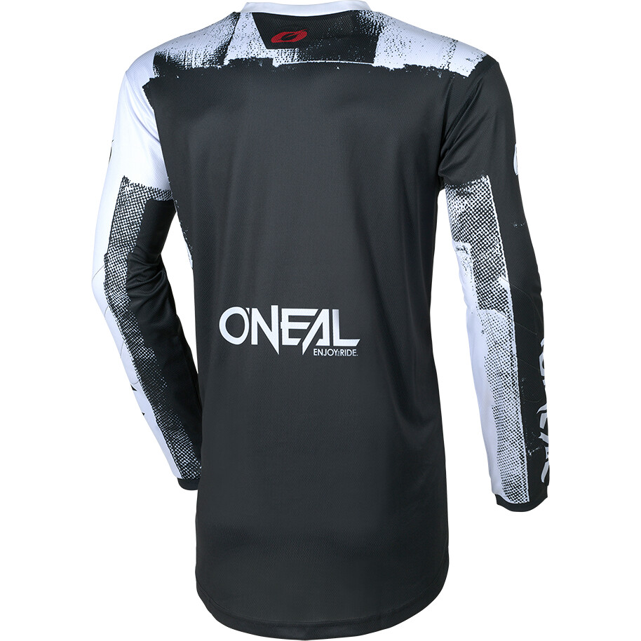 O'NEAL ELEMENT ROLLER Motocross Enduro Jersey Black White