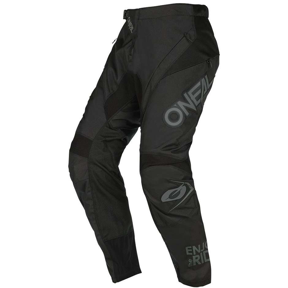 Oneal Element Trail V.22 Cross Enduro Motorcycle Pants Black Gray