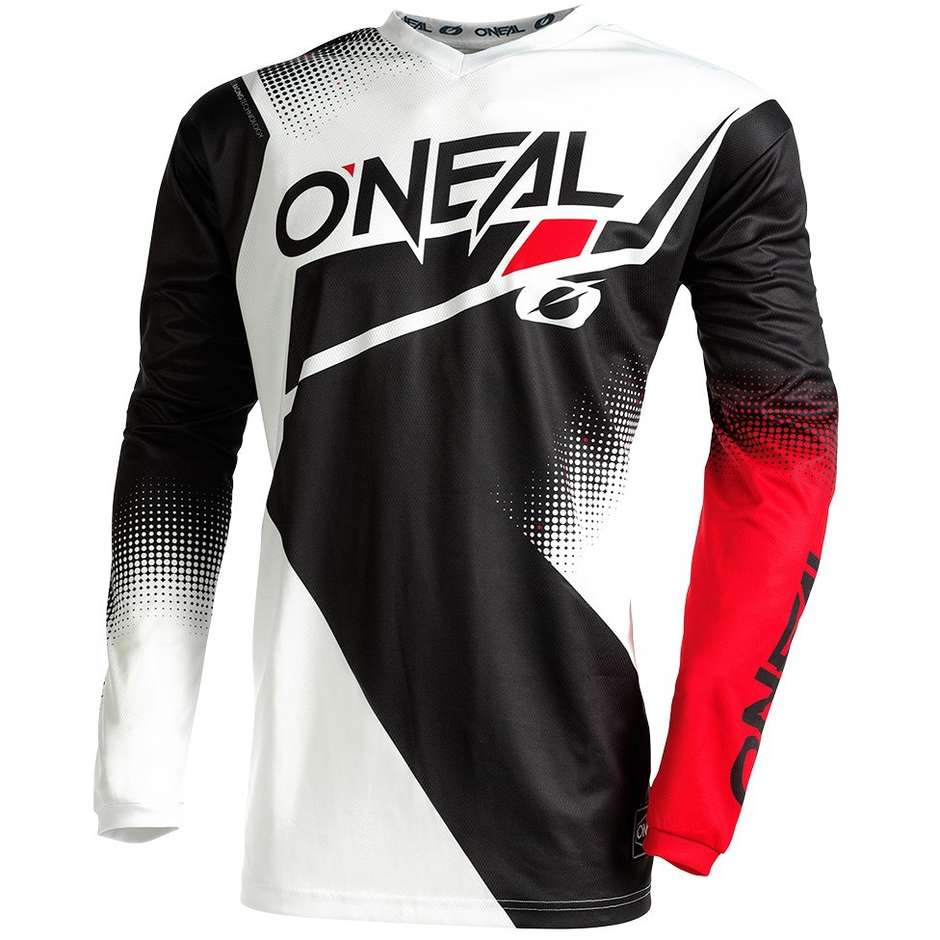 Oneal Element V.22 Racewear Cross Enduro Motorcycle Jersey Black White Red