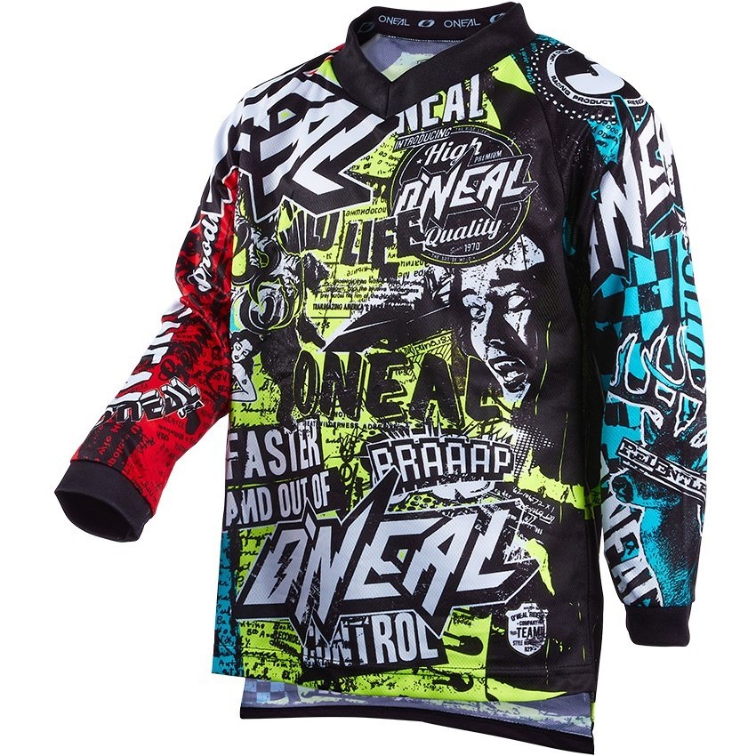 Oneal Element V.22 Wild Multi Cross Enduro Motorcycle Jersey