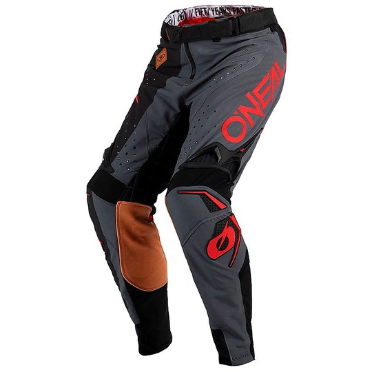 O'neal Enduro Moto Cross Pants Hardwear pants FIVE ZERO Black Red