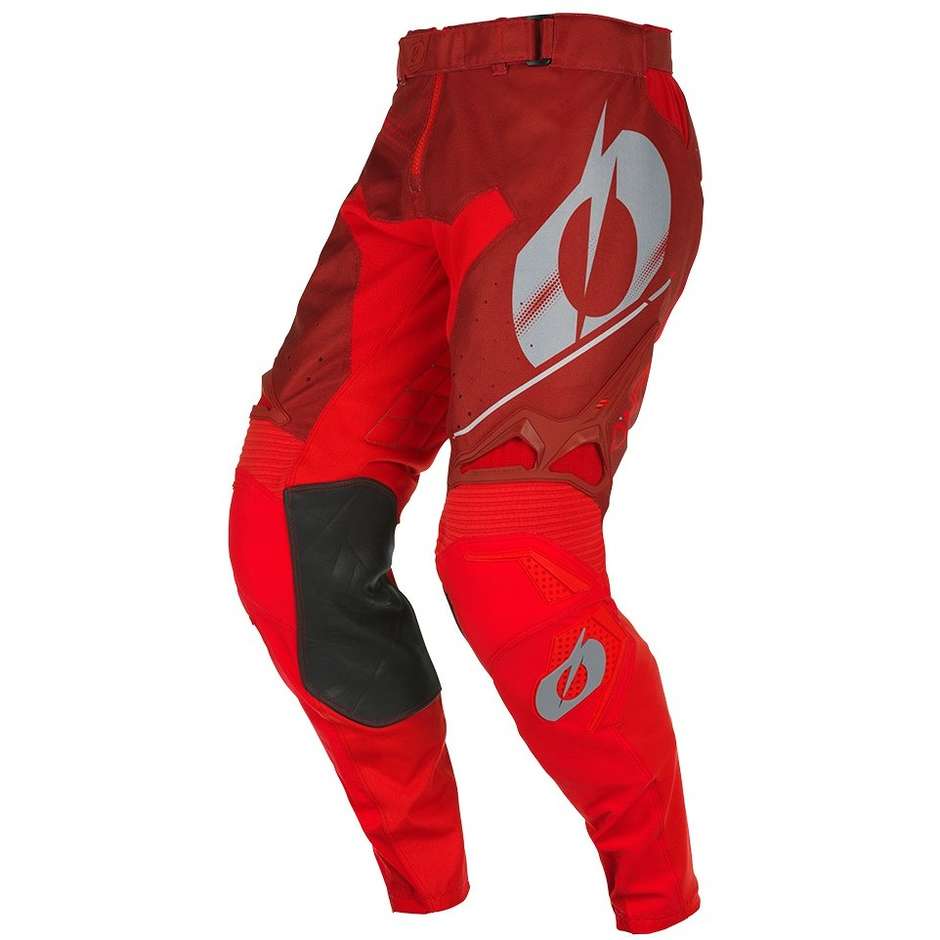 Oneal Hardwear V.22 Haze Red Gray Cross Enduro Motorcycle Pants