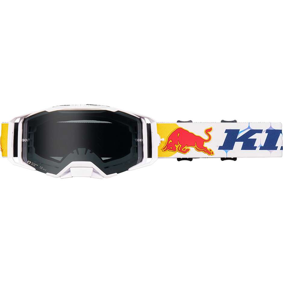 O'Neal KINI RED BULL MX3 1.0 Weiße Motocross-Brille