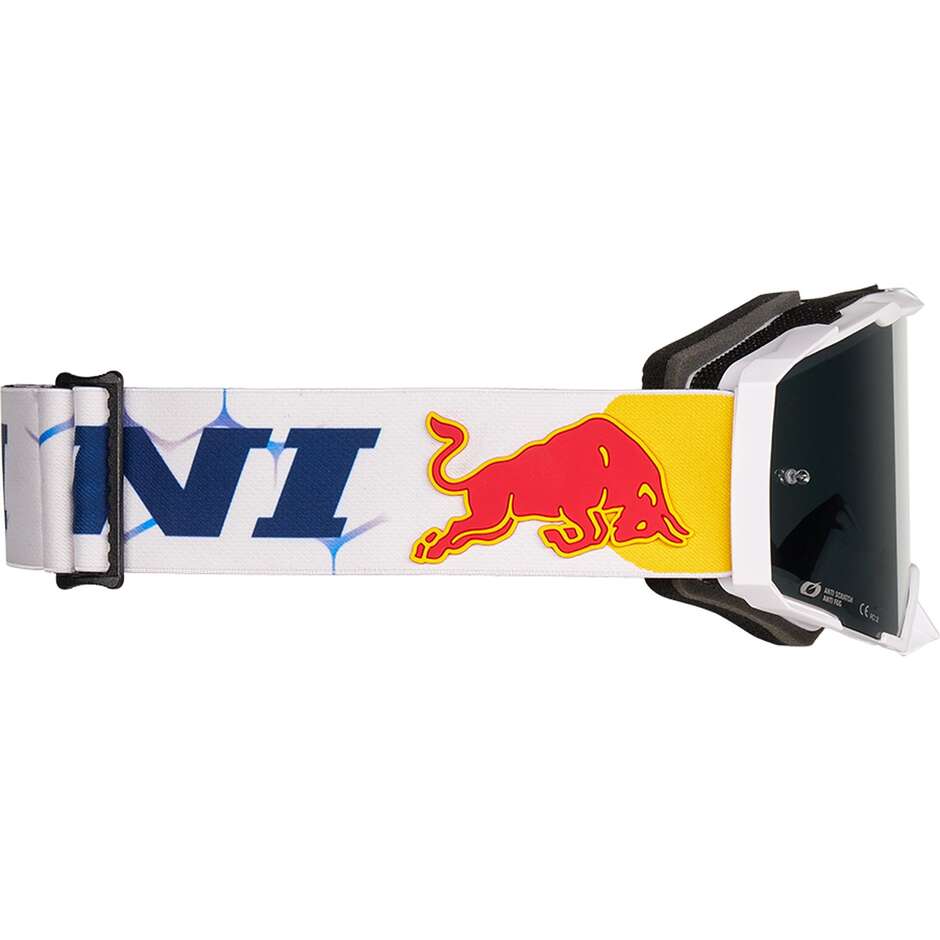 O'Neal KINI RED BULL MX3 1.0 Weiße Motocross-Brille