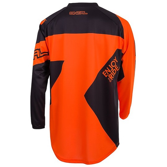 Oneal Matrix Cross Enduro Moto Jersey Jersey Ridewear Neon Orange