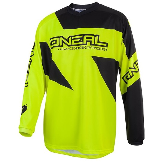 Oneal Matrix Cross Enduro Moto Jersey Jersey Ridewear Neon Yellow