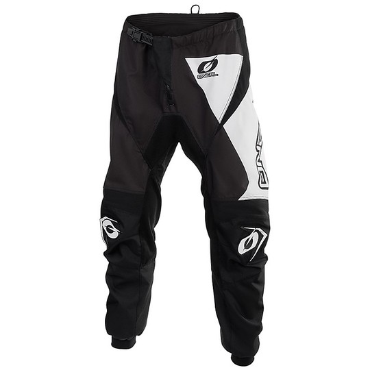 Oneal Matrix Ridewear Moto Pants Black White