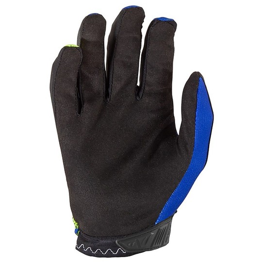 Oneal Matrix Zen Blue Cross Enduro Motorcycle Gloves