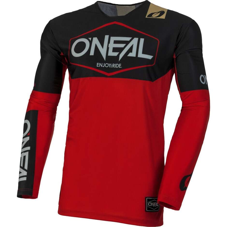 Oneal MAYHEM HEXX Cross Enduro MTB Motorcycle Jersey Black/Red