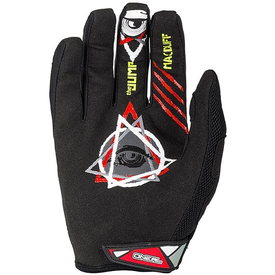 Oneal Mayhem Macduff Signature Black Enduro Cross Motorcycle Gloves