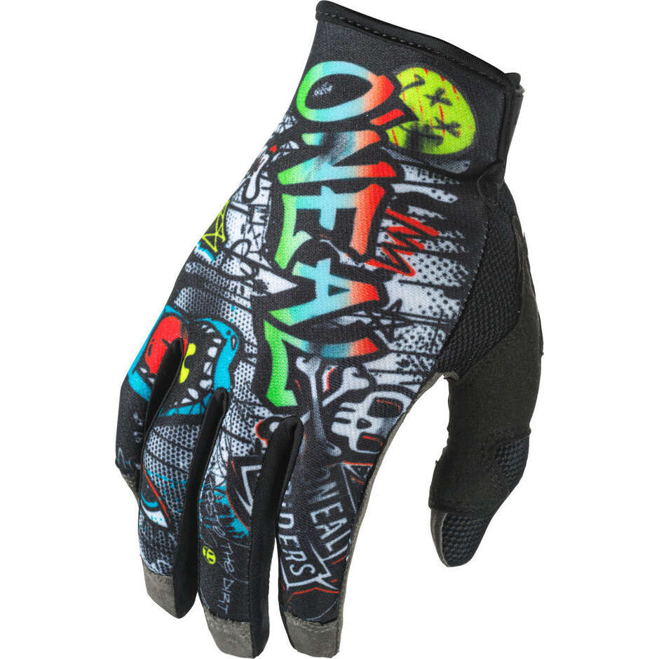 O'neal MAYHEM RANCID Cross Enduro Motorcycle Gloves Black/Multi