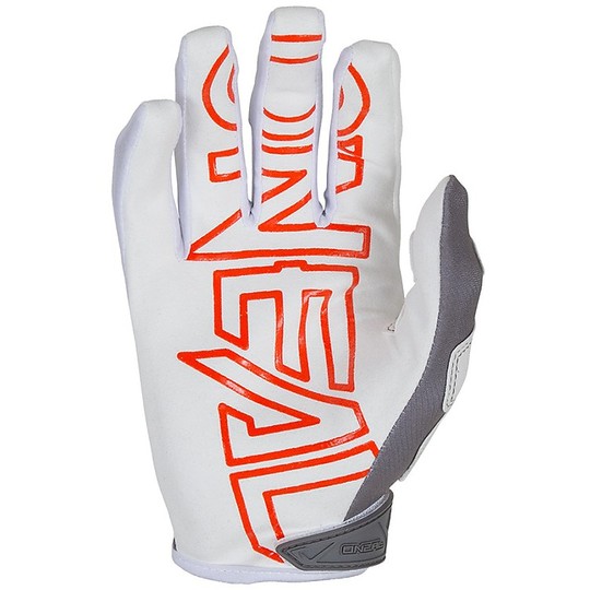 Oneal Mayhem Rizer Gray Cross Enduro Motorcycle Gloves