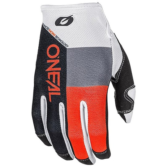 Oneal Mayhem Split Orange Cross Enduro Motorcycle Gloves