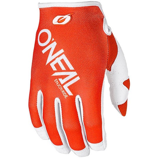 Oneal Mayhem Twoface Orange White Cross Enduro Motorcycle Gloves