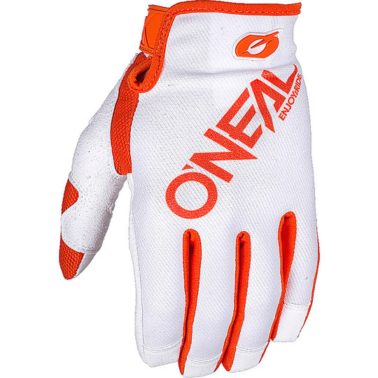 Oneal Mayhem Twoface Orange White Cross Enduro Motorcycle Gloves