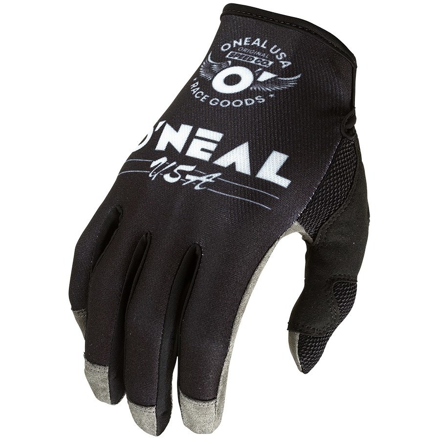 Oneal Mayhem V.22 Bullet Cross Enduro Motorcycle Gloves Black White