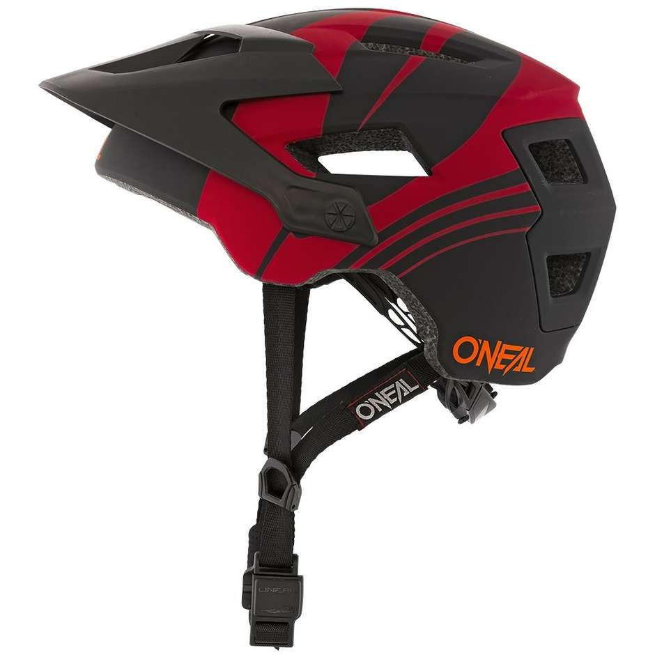 Oneal Mtb eBike Defender Nova Bicycle Helmet Red Orange Black