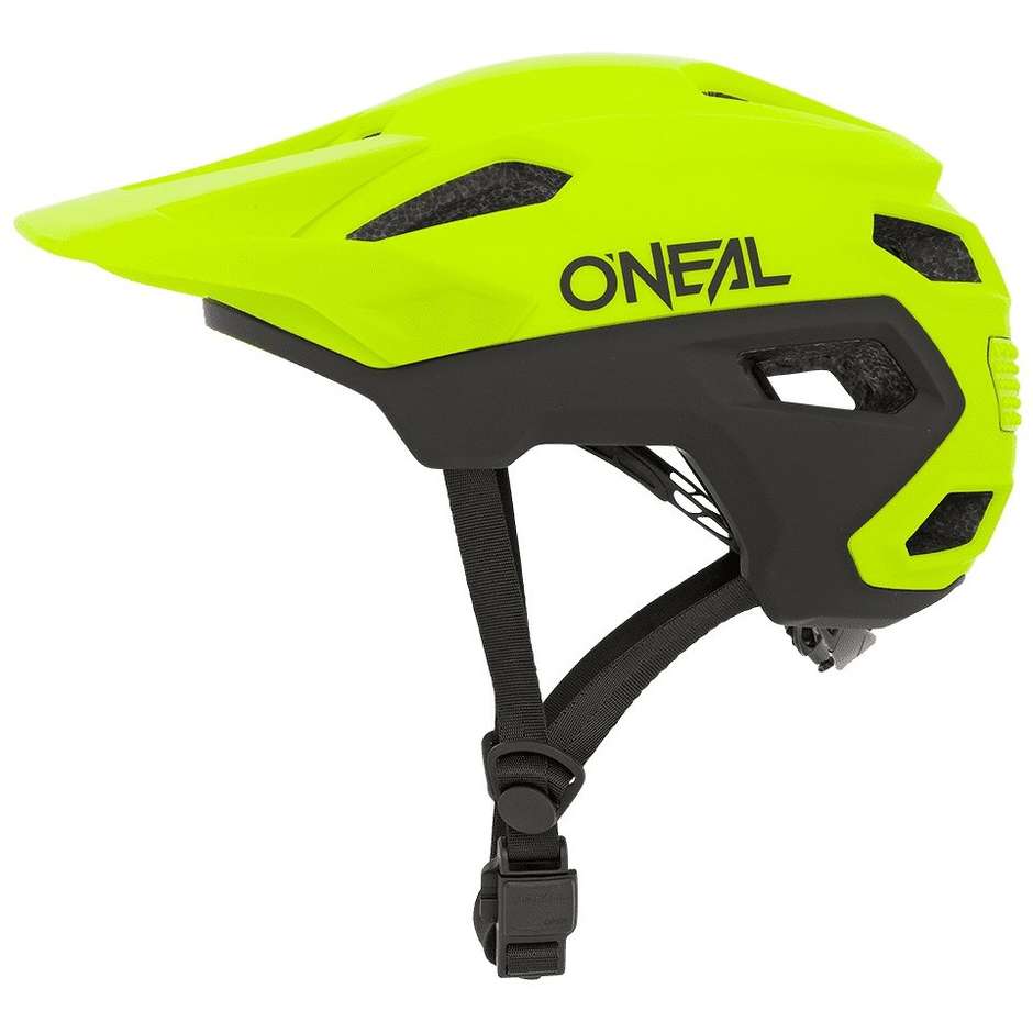 Oneal MTB eBike TrailFinder Split Helmet Yellow Fluo