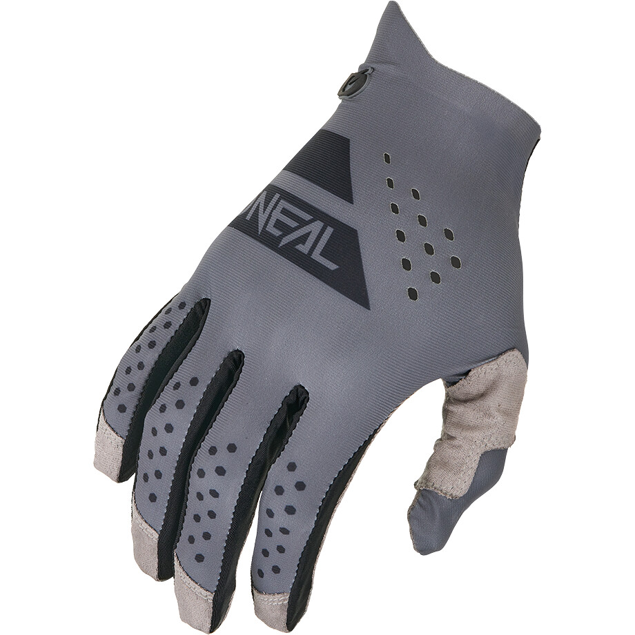 O'NEAL PIN IT SLIP-ON Cross Enduro Motorradhandschuhe Grau Schwarz