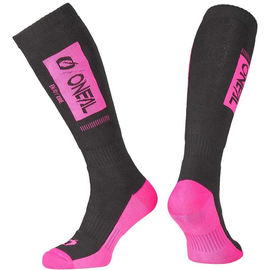 Oneal PRO MX RW Motocross Enduro Socks Black Pink